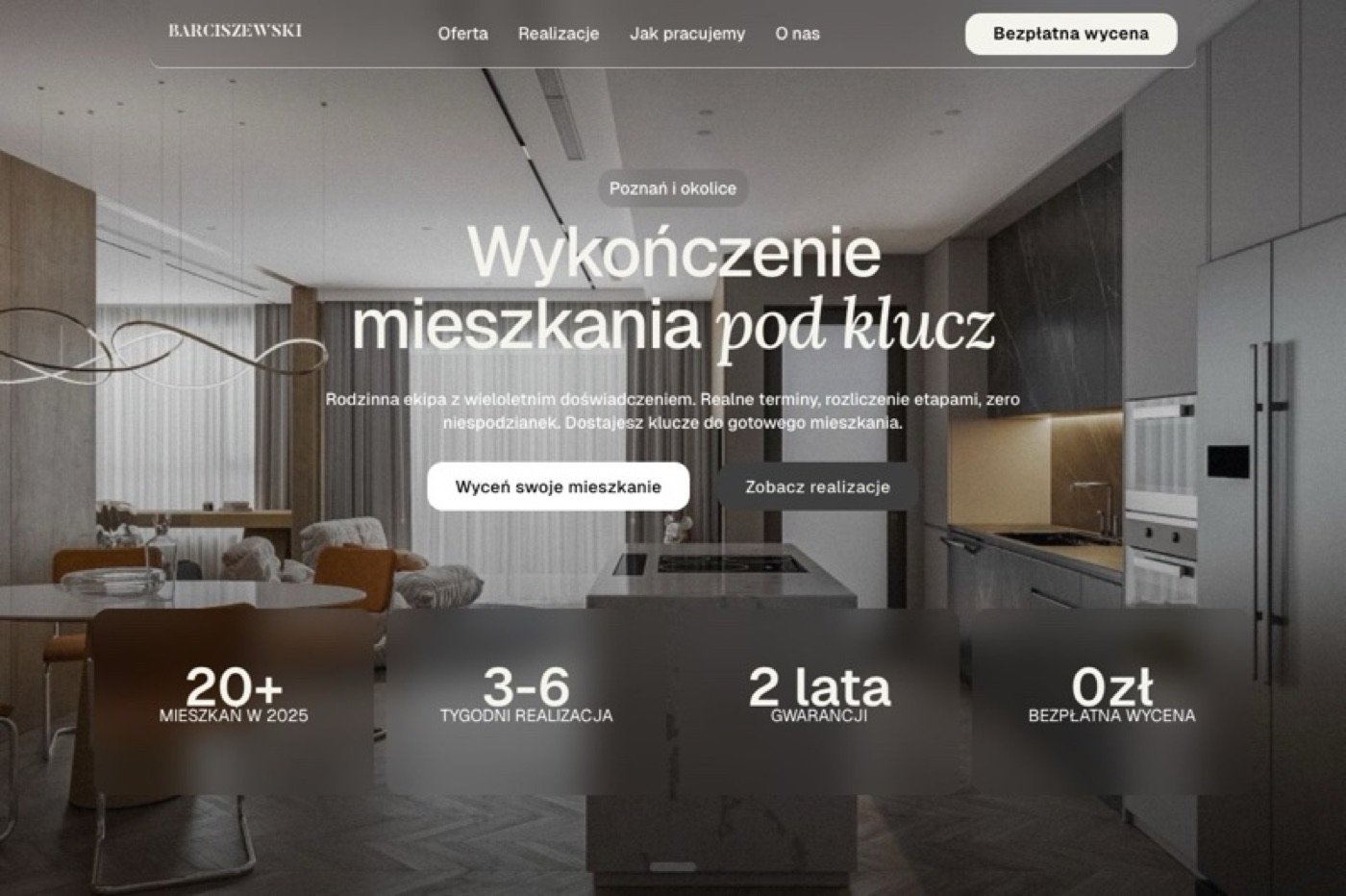 Barciszewski - Rebuild marki, wnętrza premium