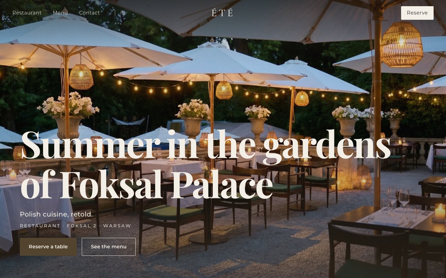 Website: ÉTÉ