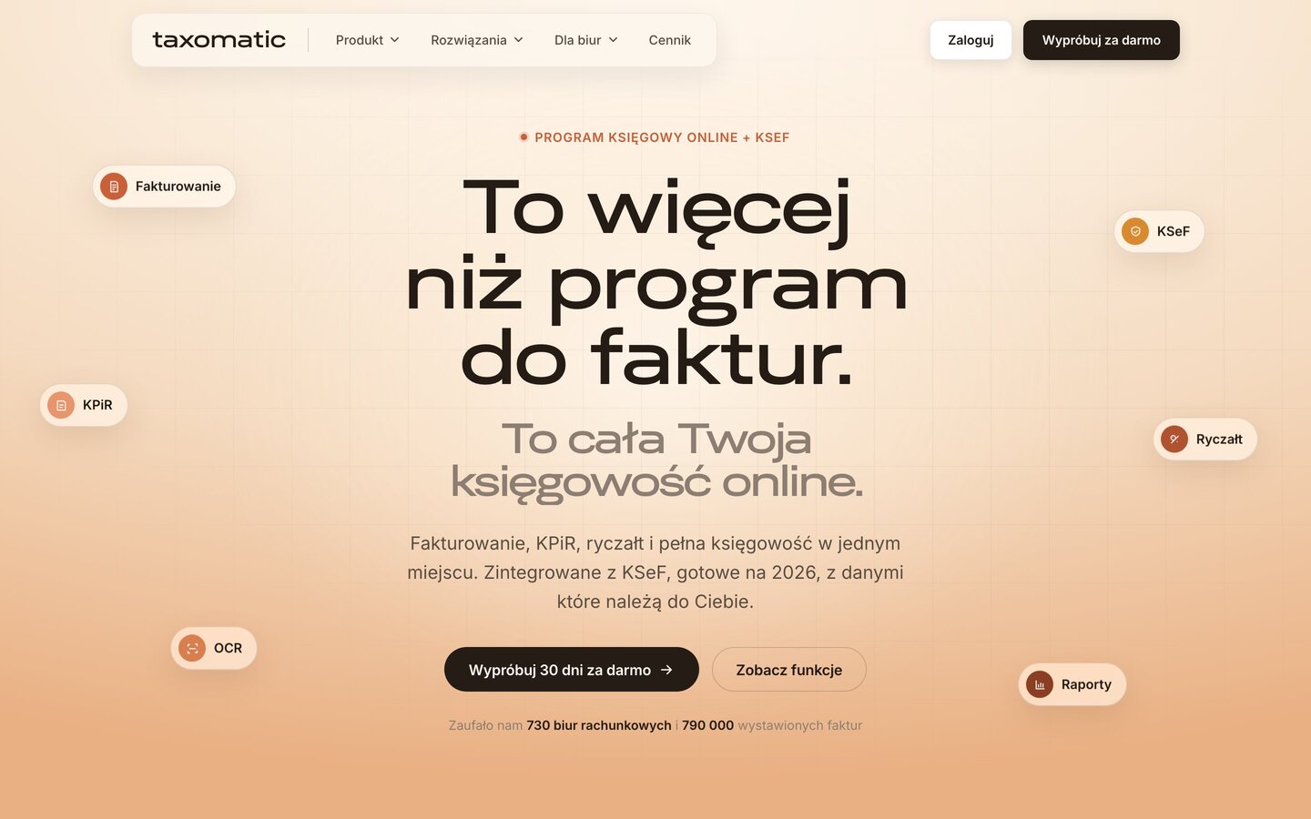 Taxomatic - Wdrożenie w przygotowaniu